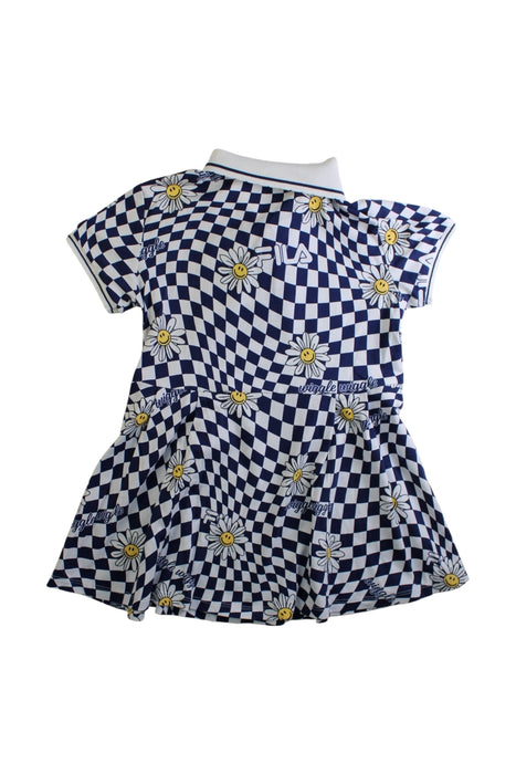 A Blue Short Sleeve Dresses from Fila in size 4T for girl. (Back View)