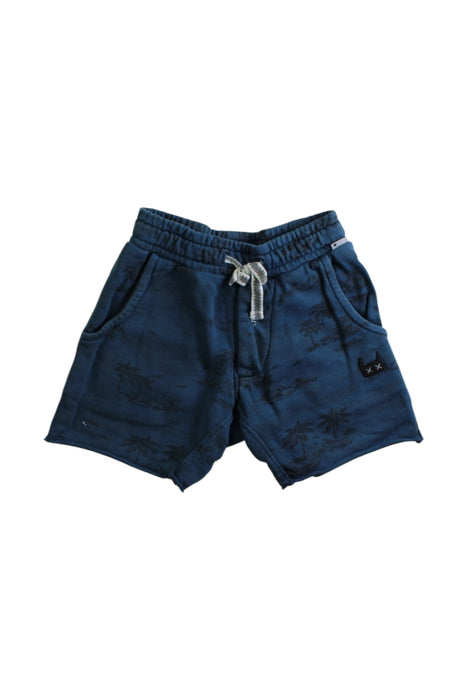 A Blue Shorts from Munster in size 3T for boy. (Front View)