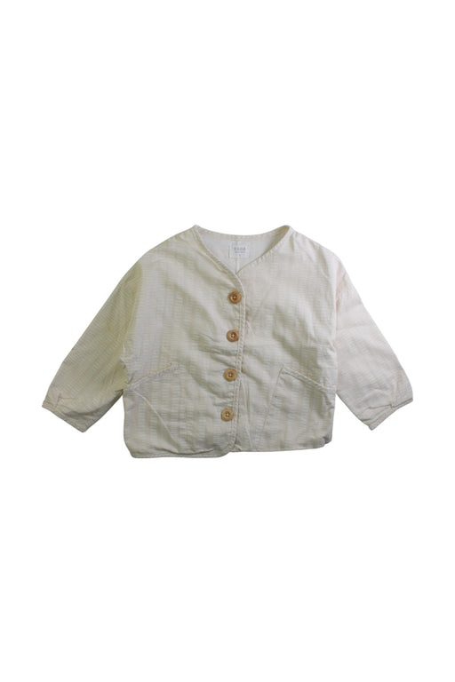 A White Long Sleeve Shirts from Naomi Wear in size 4T for boy. (Front View)