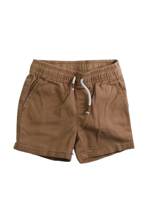 A Brown Shorts from Seed in size 2T for boy. (Front View)
