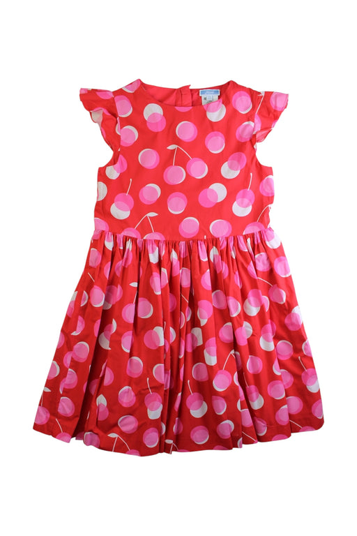 A Pink Sleeveless Dresses from Jacadi in size 10Y for girl. (Front View)