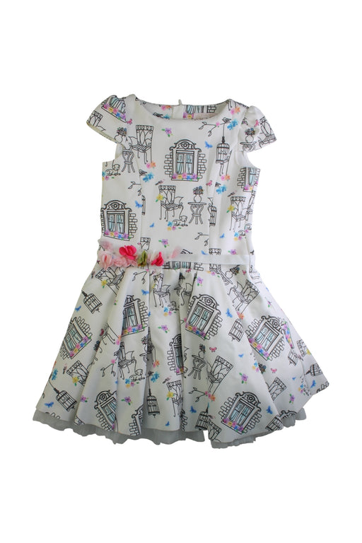 A Multicolour Sleeveless Dresses from Nicholas & Bears in size 8Y for girl. (Front View)