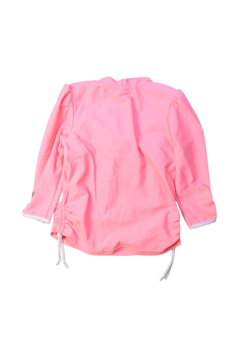 A Pink Rash Guards from Sunuva in size 12-18M for girl. (Back View)