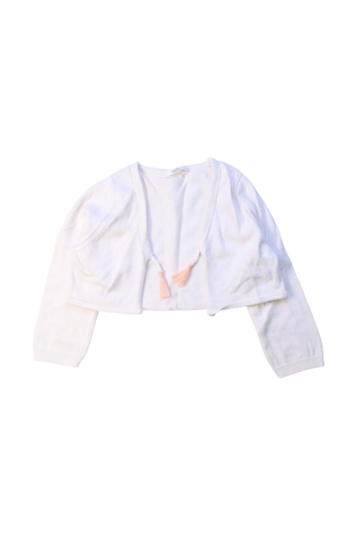 A White Cardigans from Chloe in size 12-18M for girl. (Front View)