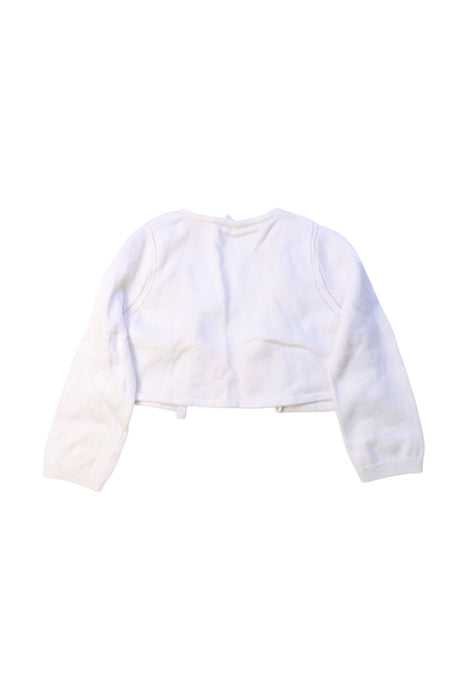 A White Cardigans from Chloe in size 12-18M for girl. (Back View)