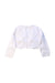 A White Cardigans from Chloe in size 12-18M for girl. (Back View)