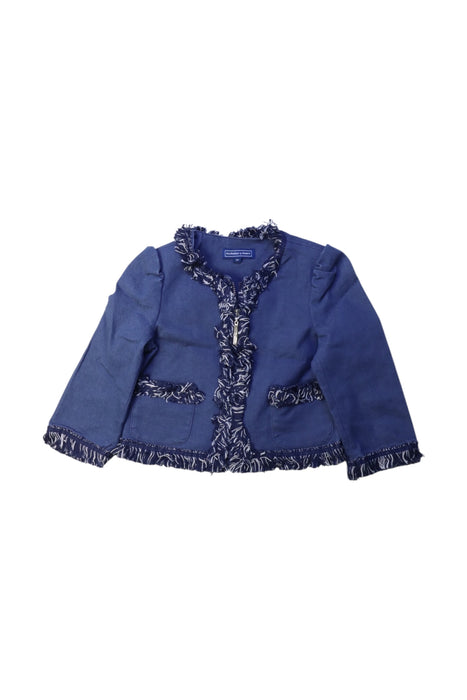 A Blue Blazers from Nicholas & Bears in size 3T for girl. (Front View)