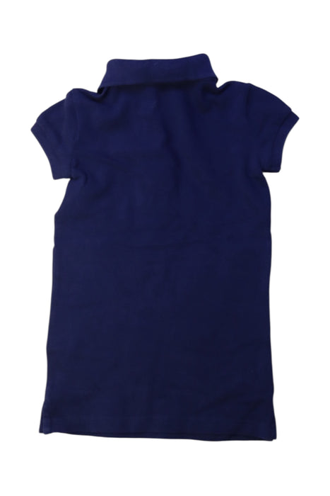 A Navy Short Sleeve Polos from Polo Ralph Lauren in size 2T for girl. (Back View)