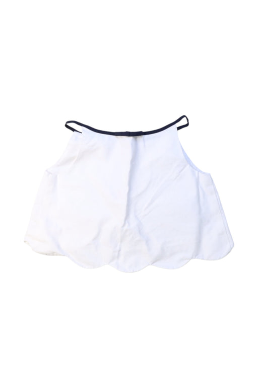 A White Sleeveless Tops from Jacadi in size 3T for girl. (Front View)