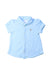 A Blue Short Sleeve Shirts from Ralph Lauren in size 2T for girl. (Front View)