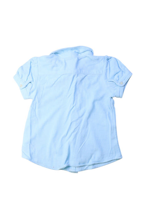 A Blue Short Sleeve Shirts from Ralph Lauren in size 2T for girl. (Back View)