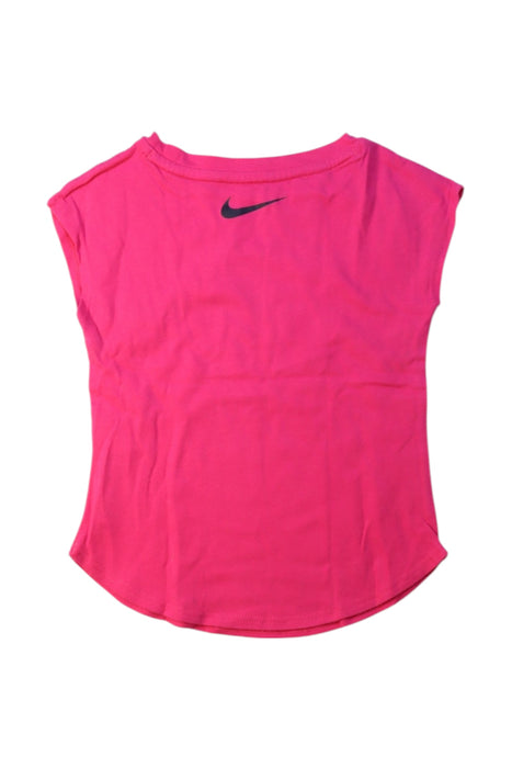 A Pink Sleeveless Tops from Nike in size 2T for girl. (Back View)