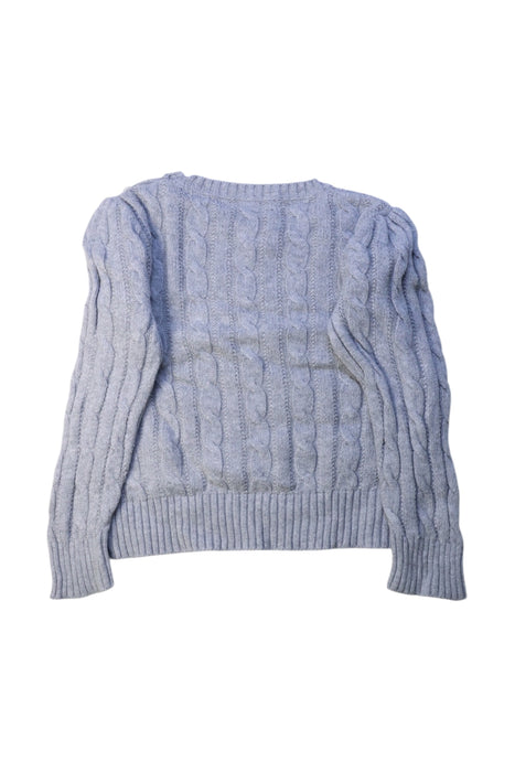 A Grey Knit Sweaters from Polo Ralph Lauren in size 4T for girl. (Back View)
