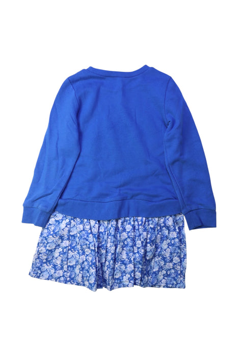 A Blue Sweater Dresses from Polo Ralph Lauren in size 4T for girl. (Back View)