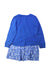 A Blue Sweater Dresses from Polo Ralph Lauren in size 4T for girl. (Back View)