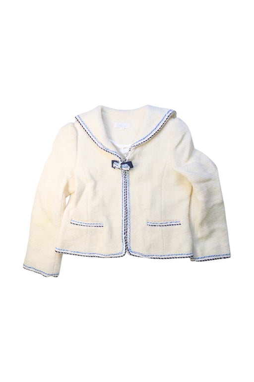 A Ivory Blazers from Nicholas & Bears in size 6T for girl. (Front View)