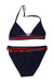 A Navy Bikinis from Gucci in size 12-18M for girl. (Back View)