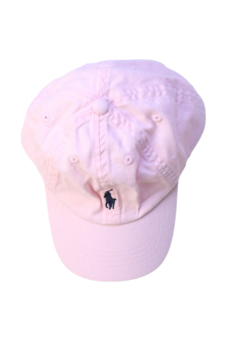 A Pink Caps from Polo Ralph Lauren in size 2T for girl. (Front View)