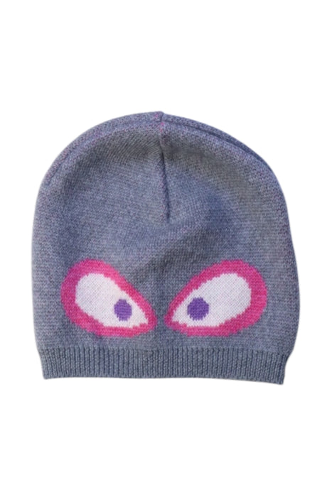 A Grey Beanies from Fendi in size O/S for girl. (Front View)