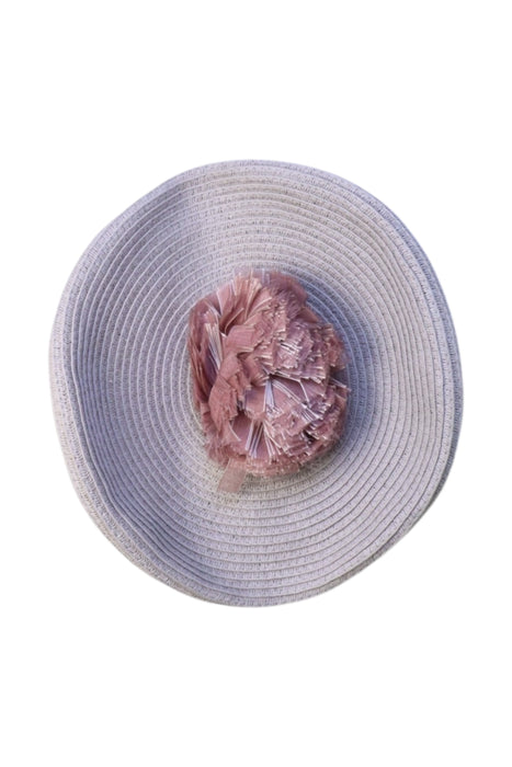 A Beige Sun Hats from MarlMarl in size 3T for girl. (Front View)