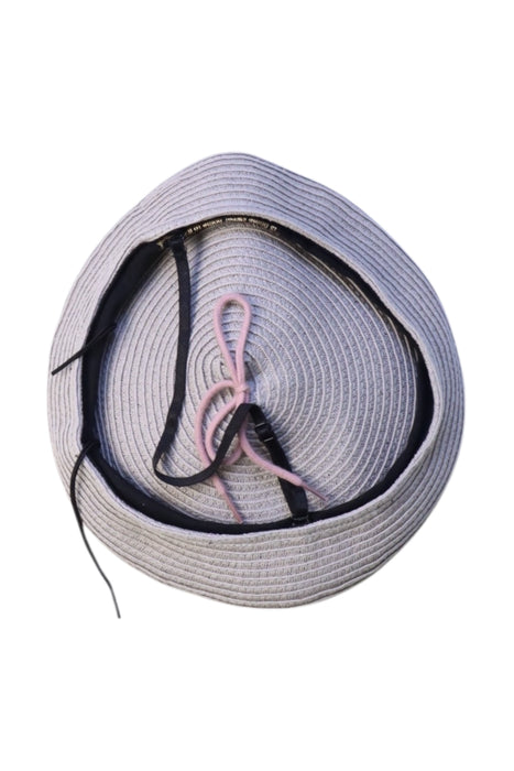 A Beige Sun Hats from MarlMarl in size 3T for girl. (Back View)