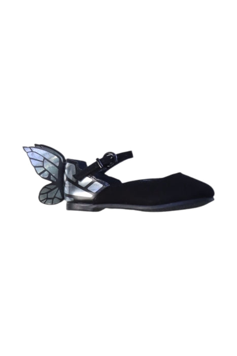 A Black Flats from Sophia Webster in size 18-24M for girl. (Front View)