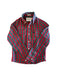 A Red Long Sleeve Shirts from Abercrombie & Fitch in size 8Y for boy. (Front View)