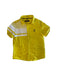 A Yellow Short Sleeve Shirts from Ferrari in size 8Y for boy. (Front View)