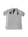 A White Short Sleeve Polos from Polo Ralph Lauren in size 7Y for boy. (Front View)