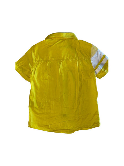 A Yellow Short Sleeve Shirts from Ferrari in size 8Y for boy. (Back View)