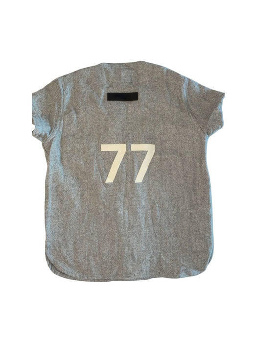 A Grey Short Sleeve Shirts from Fear of God Essentials in size 5T for neutral. (Back View)