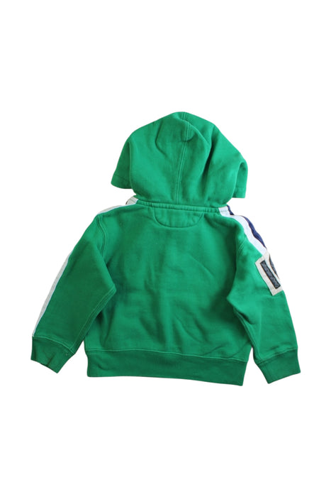 A Green Hooded Sweatshirts from Polo Ralph Lauren in size 2T for boy. (Back View)