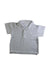 A Grey Short Sleeve Polos from Chateau de Sable in size 3T for boy. (Front View)