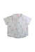 A White Long Sleeve Shirts from Sunuva in size 12-18M for boy. (Back View)