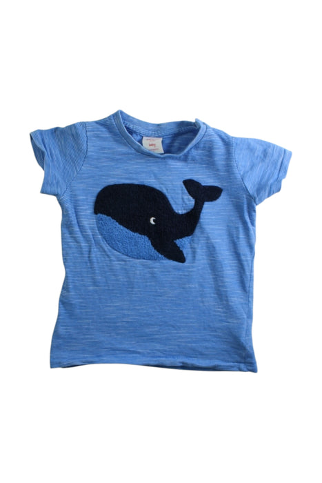 A Blue Short Sleeve T Shirts from Seed in size 12-18M for boy. (Front View)