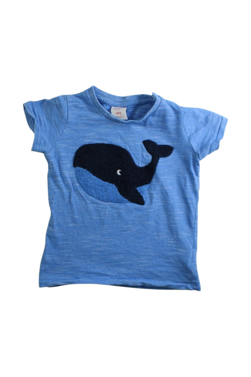A Blue Short Sleeve T Shirts from Seed in size 12-18M for boy. (Front View)