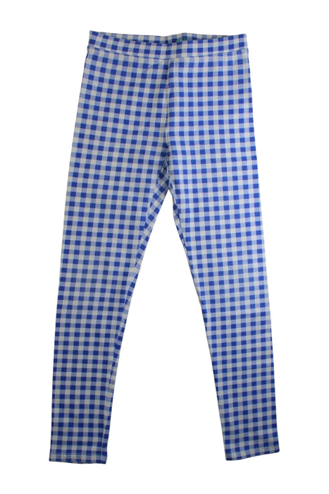 A Blue Leggings from Crewcuts in size 8Y for girl. (Front View)