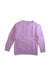 A Purple Knit Sweaters from Crewcuts in size 6T for girl. (Front View)