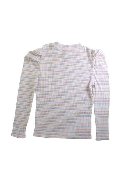 A Multicolour Long Sleeve Tops from Seed in size 6T for girl. (Back View)