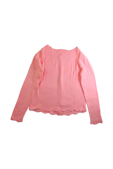 A Pink Cardigans from Jacadi in size 8Y for girl. (Back View)