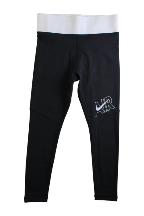 A Black Active Pants from Nike in size 8Y for girl. (Front View)