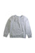 A Grey Crewneck Sweatshirts from Jacadi in size 8Y for girl. (Front View)