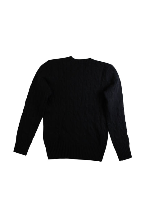 A Black Knit Sweaters from Polo Ralph Lauren in size 8Y for neutral. (Back View)