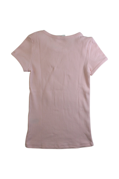 A Pink Short Sleeve T Shirts from Seed in size 8Y for girl. (Back View)