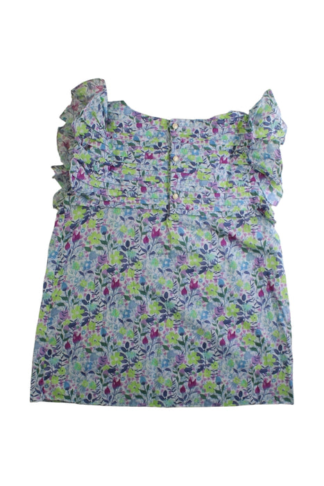 A Multicolour Sleeveless Tops from Jacadi in size 8Y for girl. (Back View)