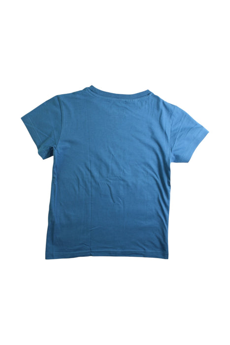 A Blue Short Sleeve T Shirts from Adidas in size 7Y for girl. (Back View)