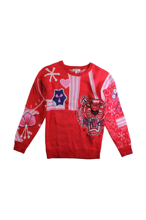 A Multicolour Knit Sweaters from Kenzo in size 8Y for girl. (Front View)