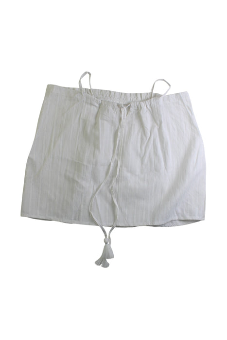 A White Sleeveless Tops from Sunset Limonade in size 8Y for girl. (Back View)