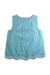 A Blue Sleeveless Tops from Jacadi in size 8Y for girl. (Front View)