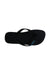 A Black Flip Flops from Havaianas in size 12Y for boy. (Front View)